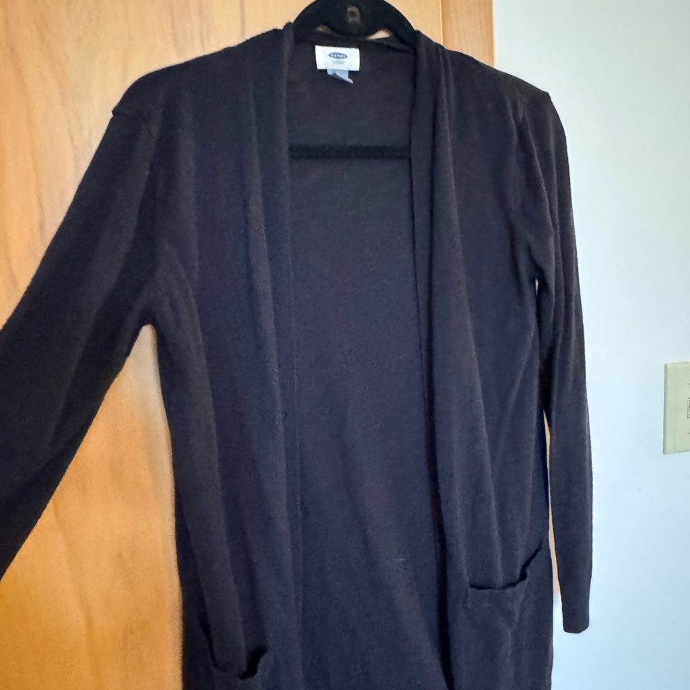 Old Navy Women's Black Cardigan Sweater
